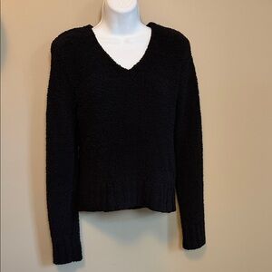 Energie Women’s Size Medium Black V-Neck Women's Sweater